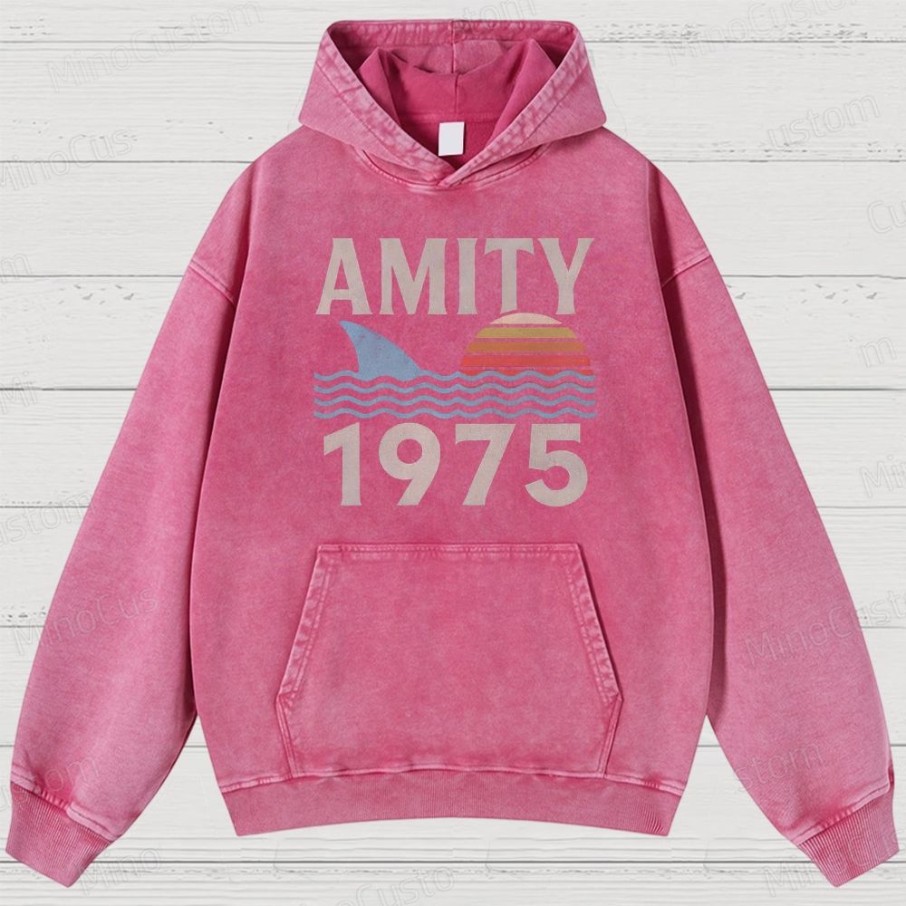 Amity lsland 1975 Washed Hoodies 