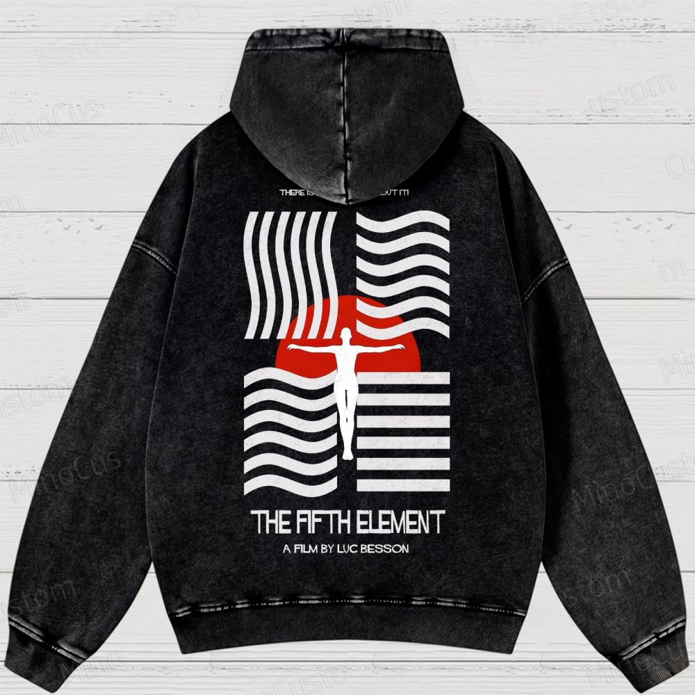 The Fifth Element Washed Hoodies 