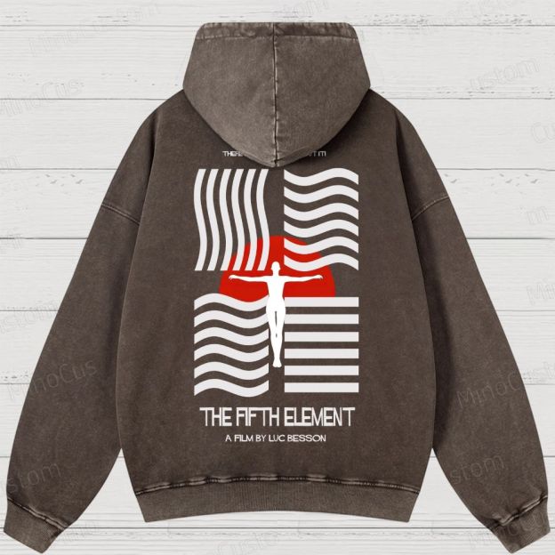 The Fifth Element Washed Hoodies 