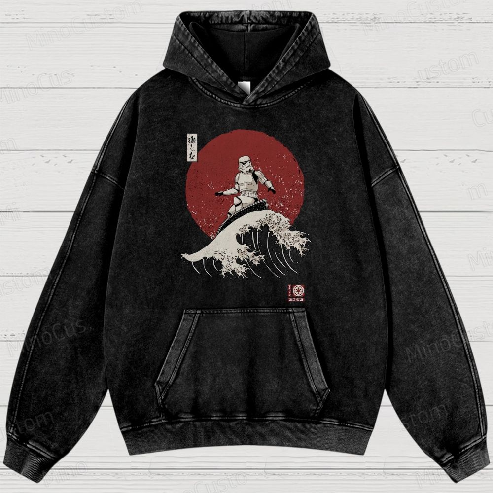 Empire Wave Washed Hoodies