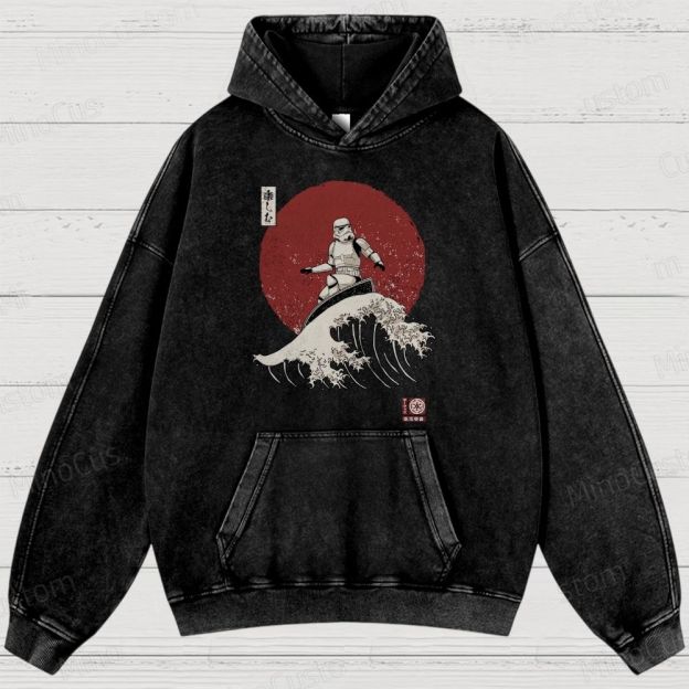 Empire Wave Washed Hoodies