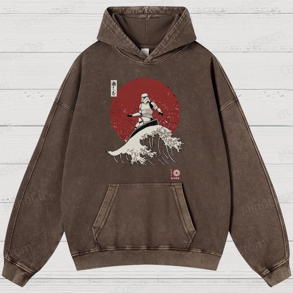 Empire Wave Washed Hoodies