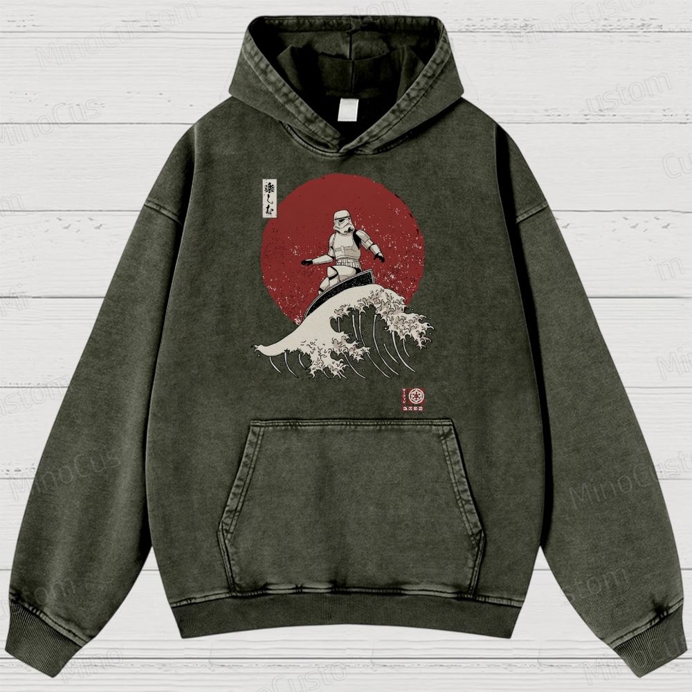 Empire Wave Washed Hoodies