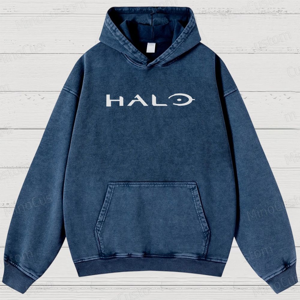 Wash Master Chief Spartan Washed Hoodies 