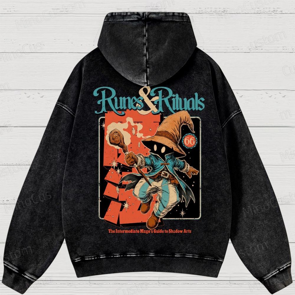 Runes & Rituals Washed Hoodies 