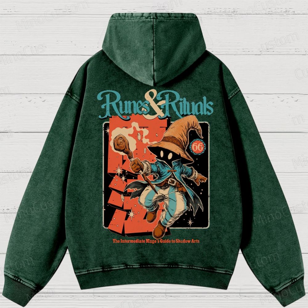 Runes & Rituals Washed Hoodies 