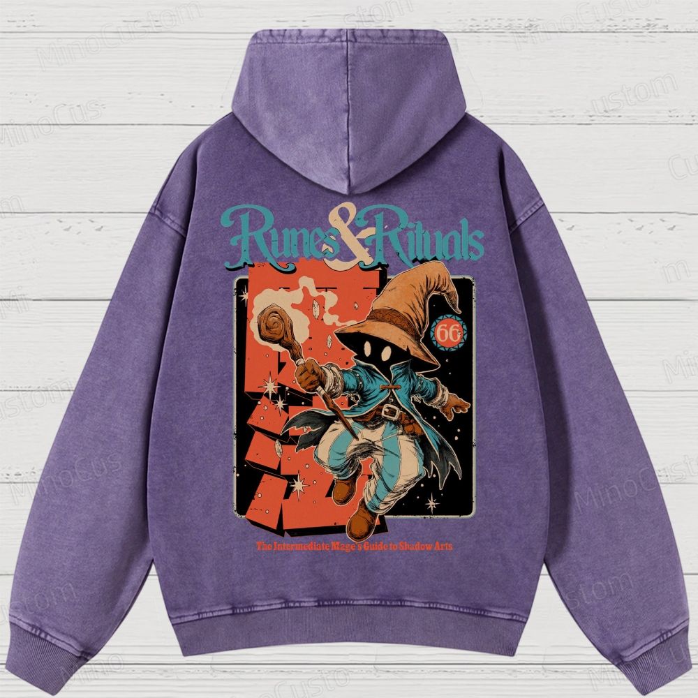 Runes & Rituals Washed Hoodies 