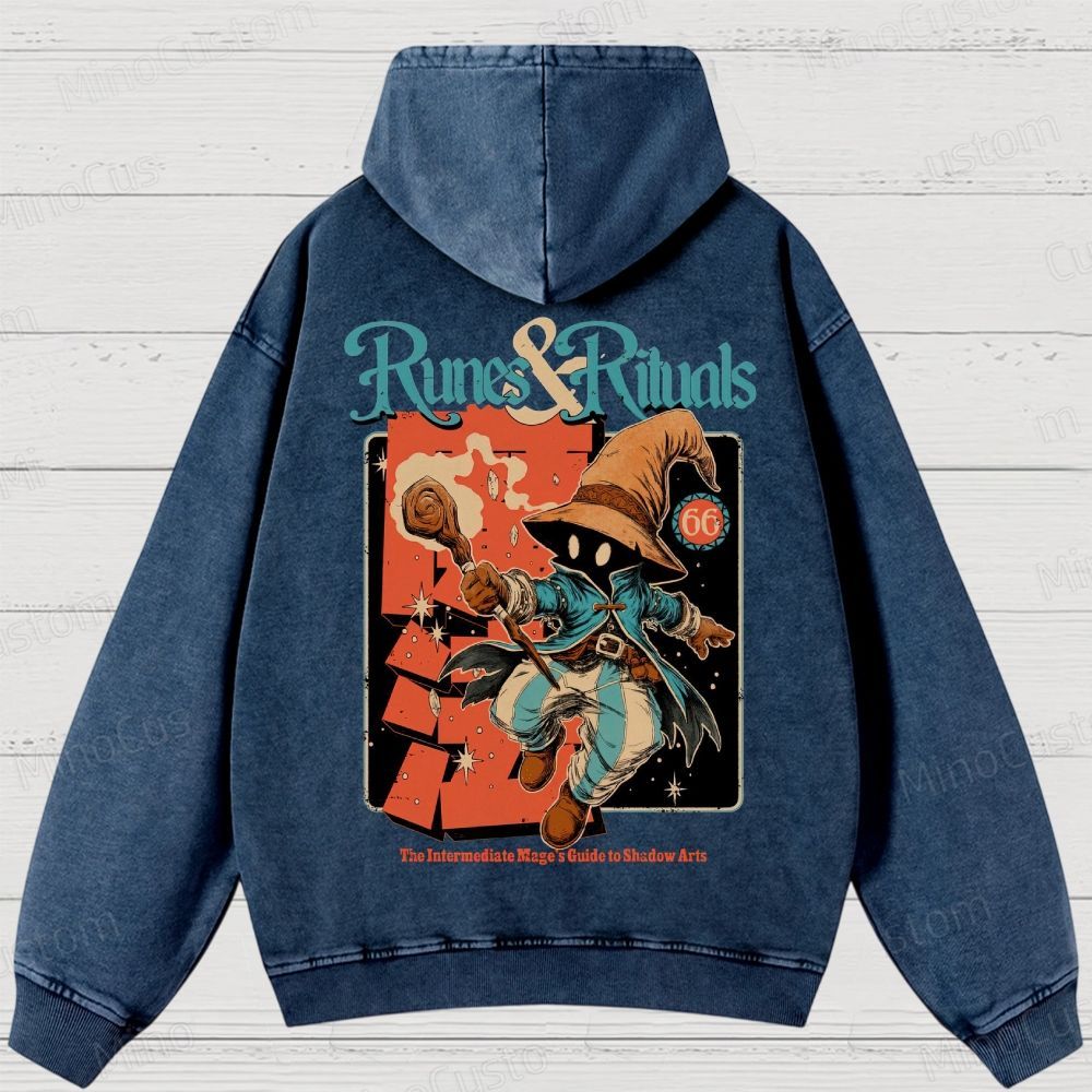 Runes & Rituals Washed Hoodies 