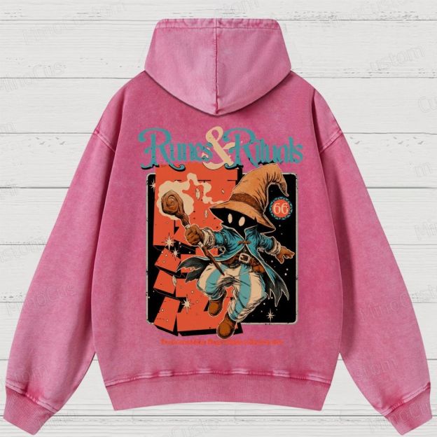 Runes & Rituals Washed Hoodies 