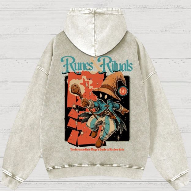 Runes & Rituals Washed Hoodies 