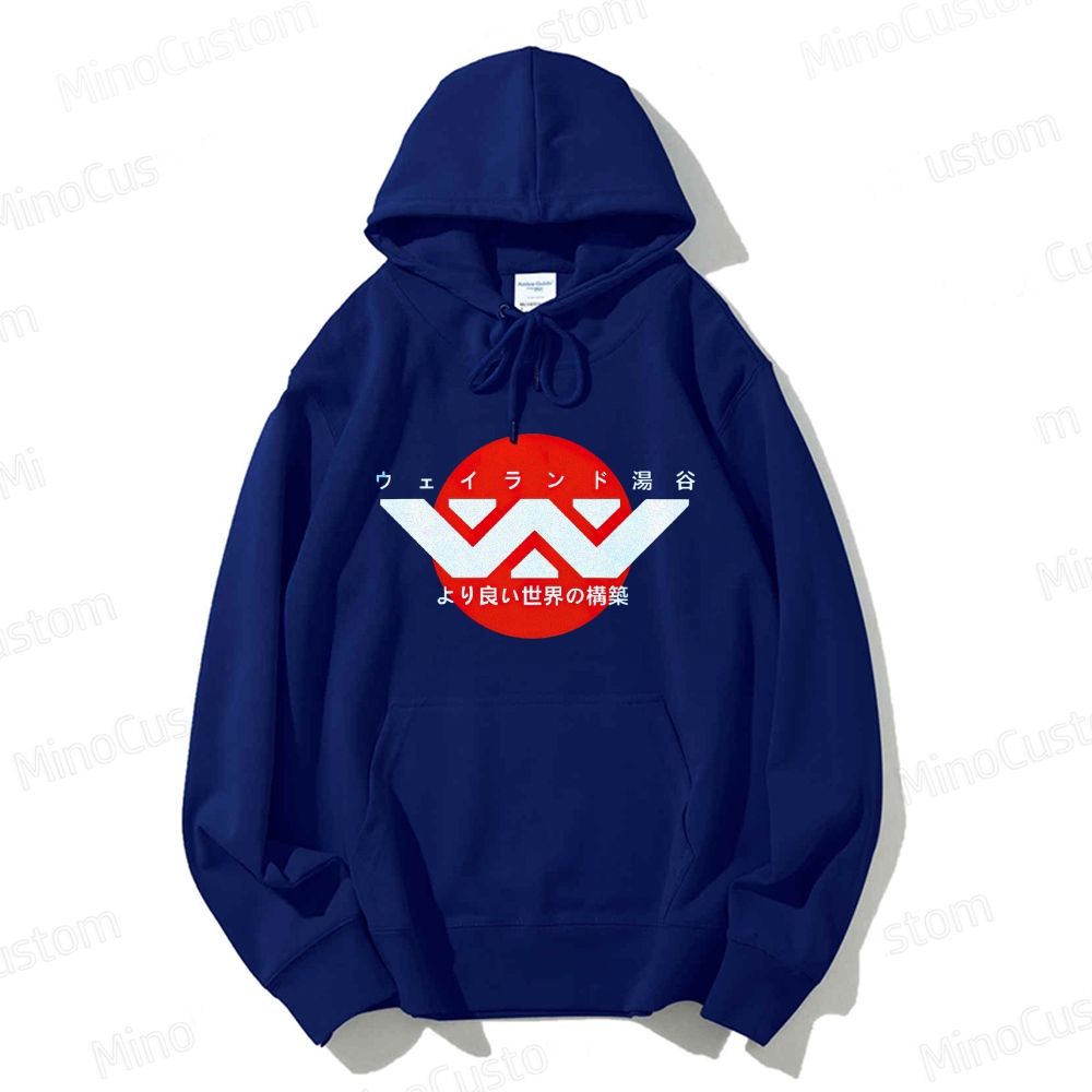 Weyland Yutani japanese LogoGeek Cotton Hoodie