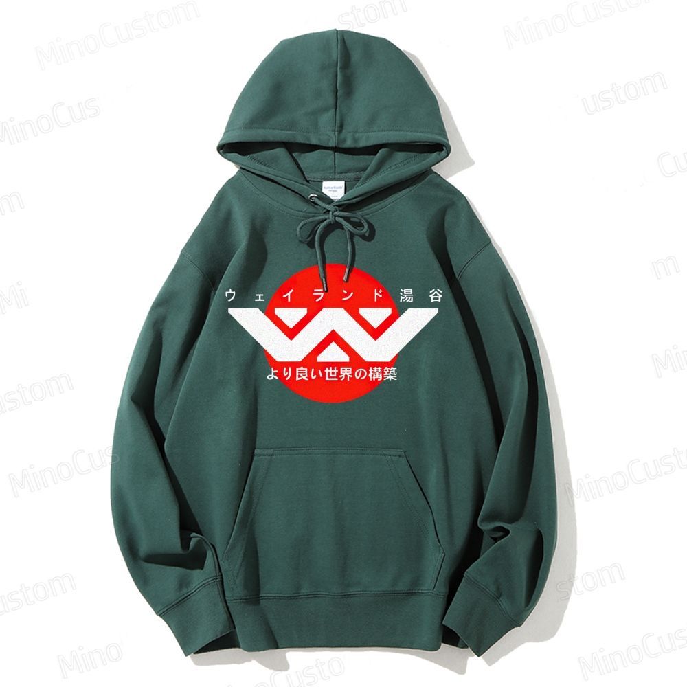 Weyland Yutani japanese LogoGeek Cotton Hoodie
