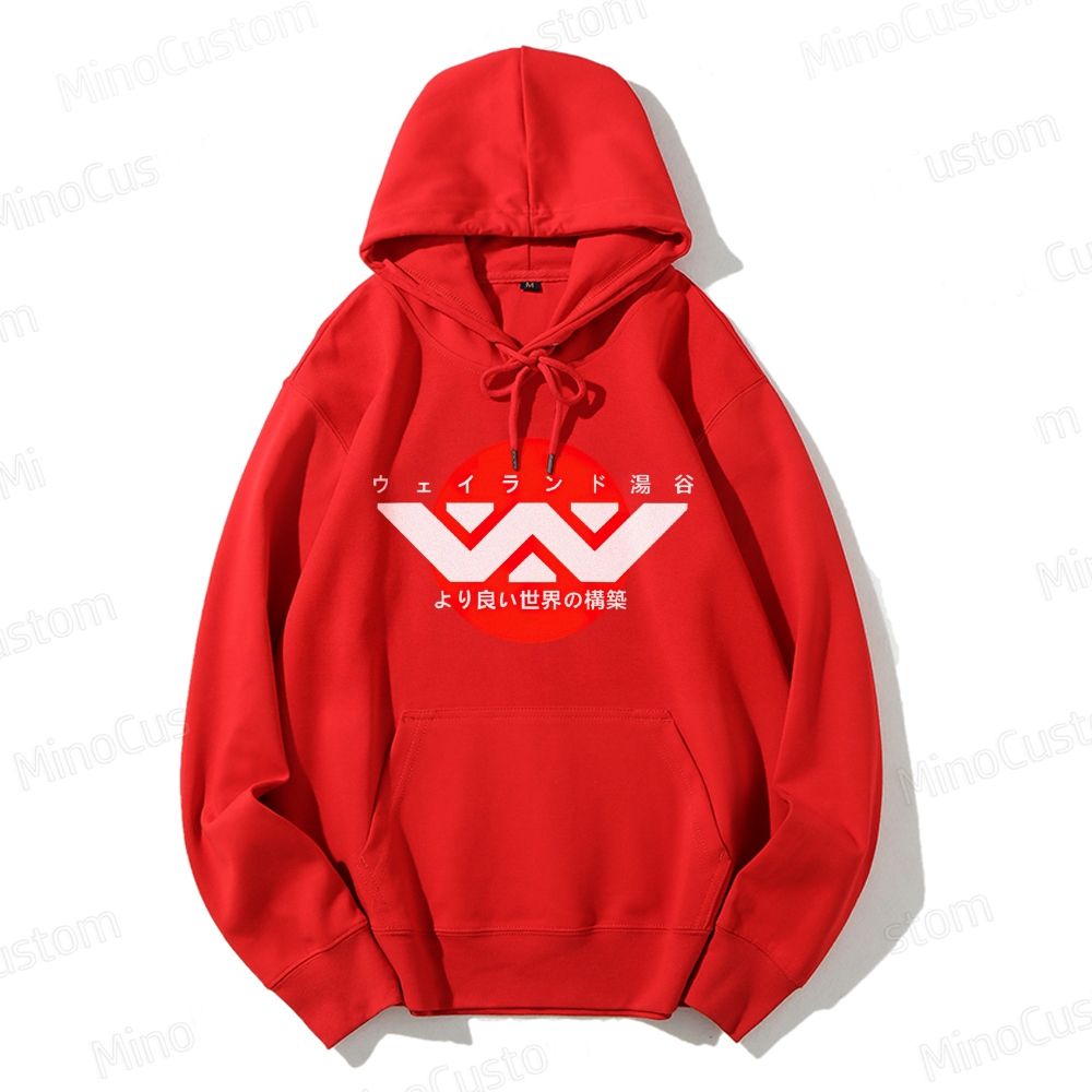 Weyland Yutani japanese LogoGeek Cotton Hoodie