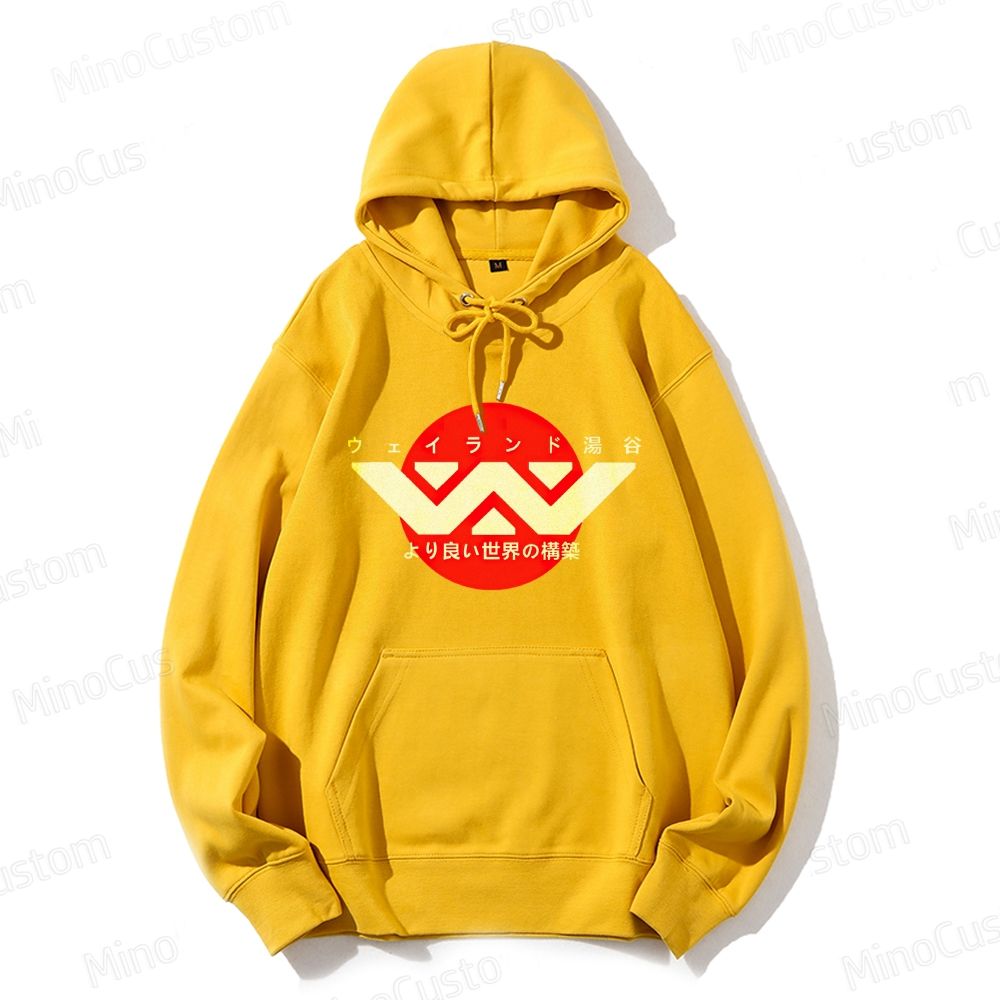Weyland Yutani japanese LogoGeek Cotton Hoodie