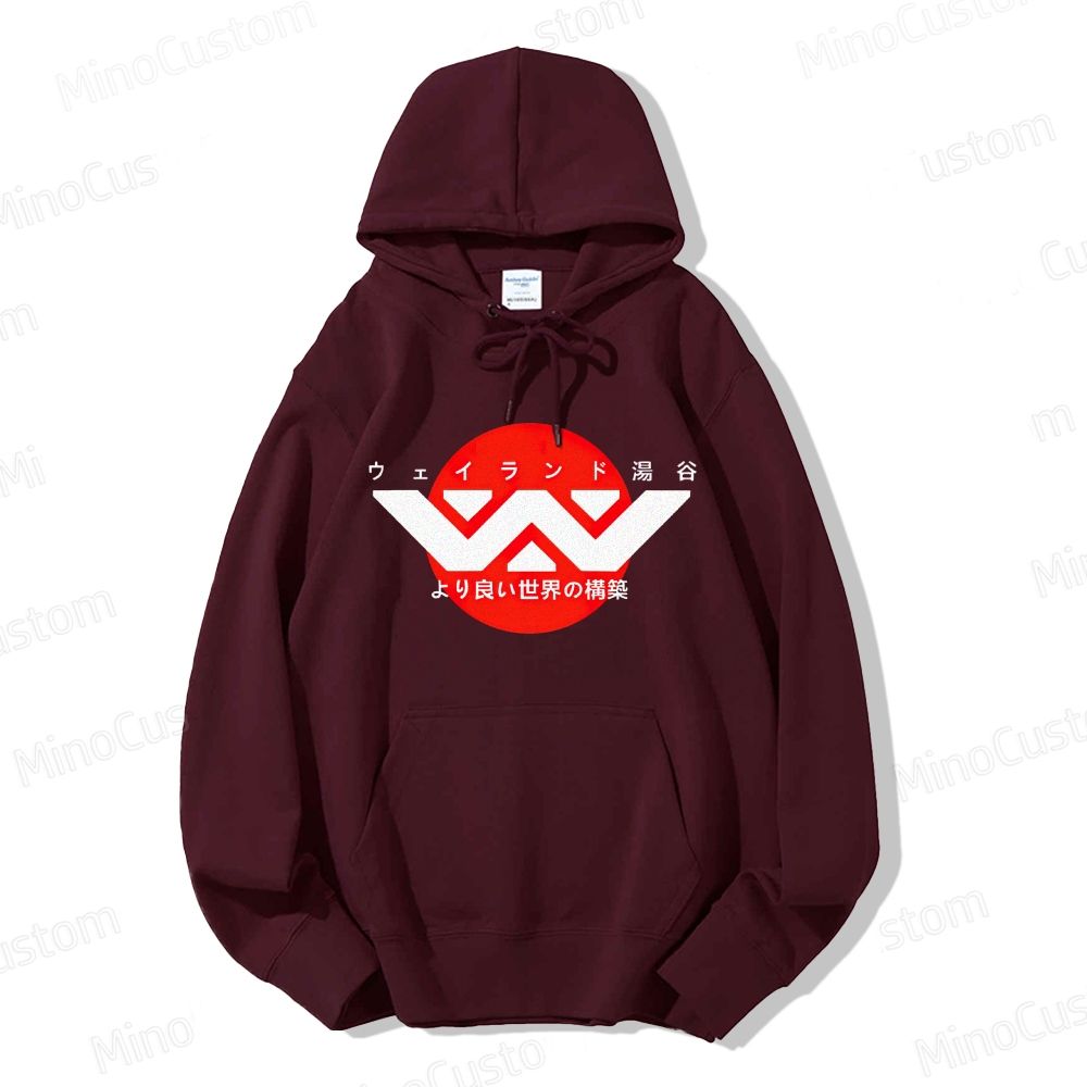 Weyland Yutani japanese LogoGeek Cotton Hoodie