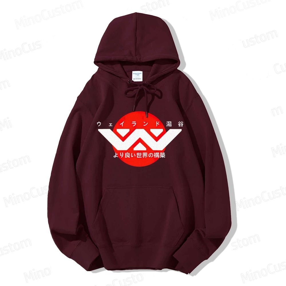 Weyland Yutani japanese LogoGeek Cotton Hoodie
