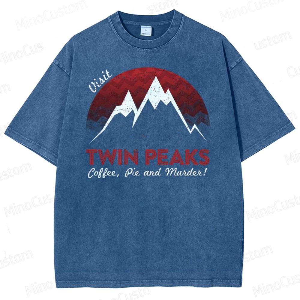 Visit Twin Peaks Washed T-Shirt