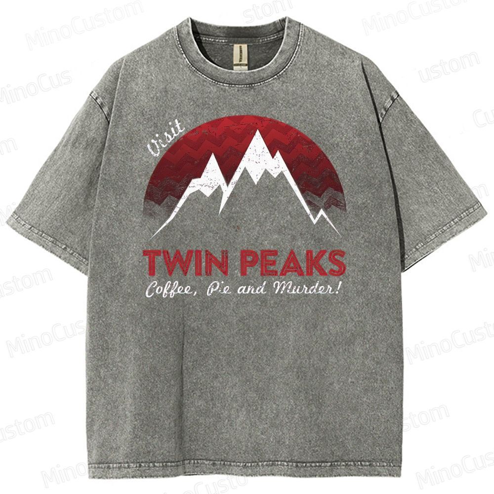 Visit Twin Peaks Washed T-Shirt