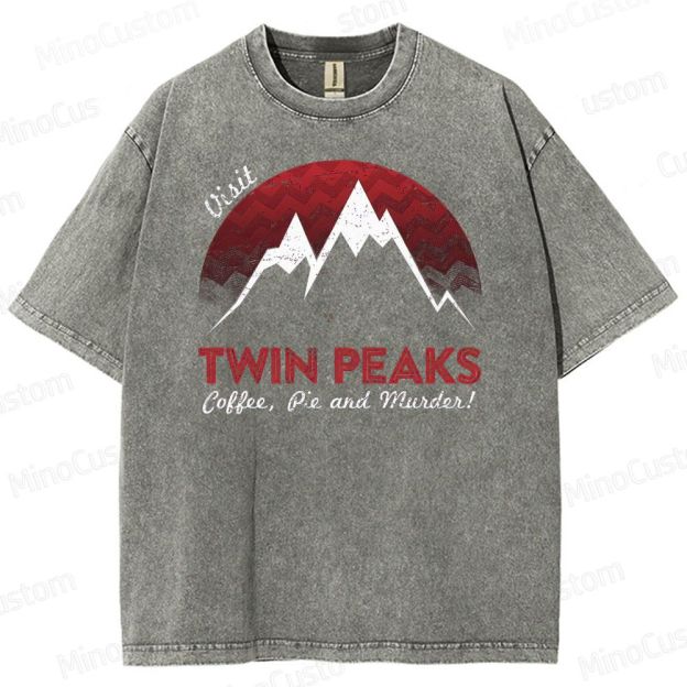 Visit Twin Peaks Washed T-Shirt