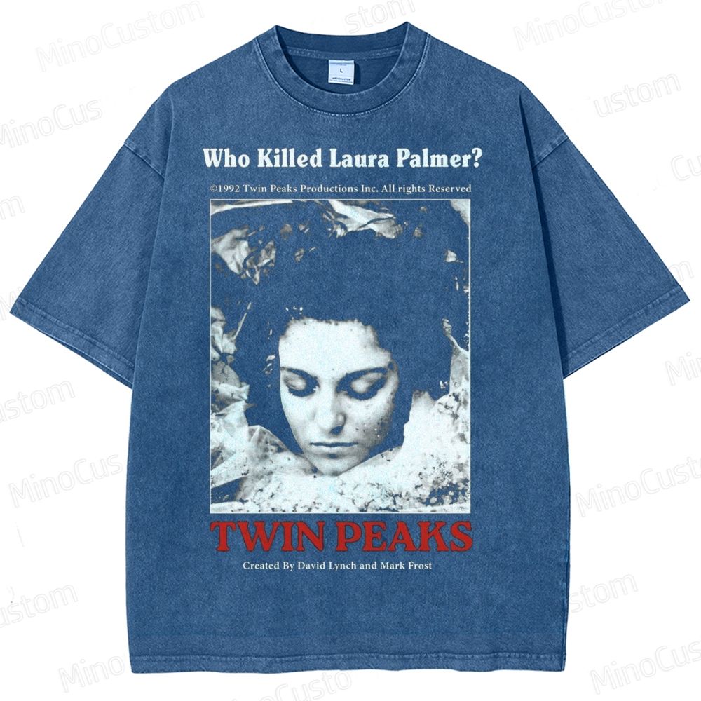 Twin Peaks Laura Dark Washed T-Shirt 
