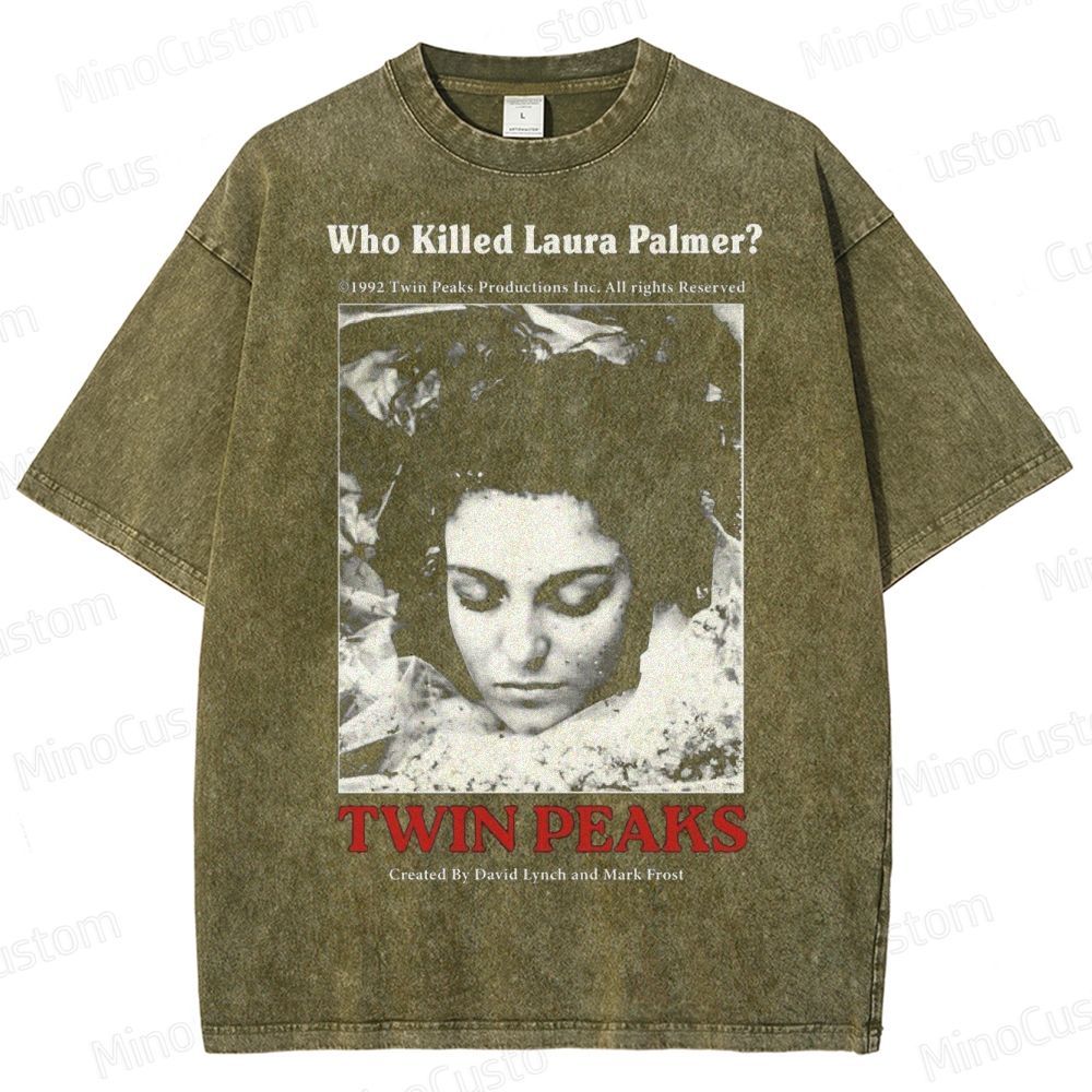 Twin Peaks Laura Dark Washed T-Shirt 