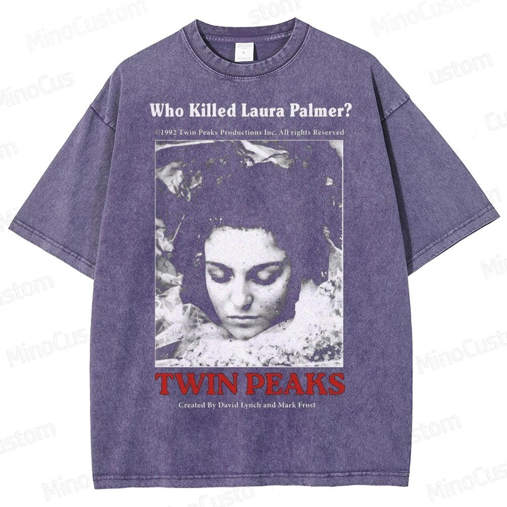 Twin Peaks Laura Dark Washed T-Shirt 
