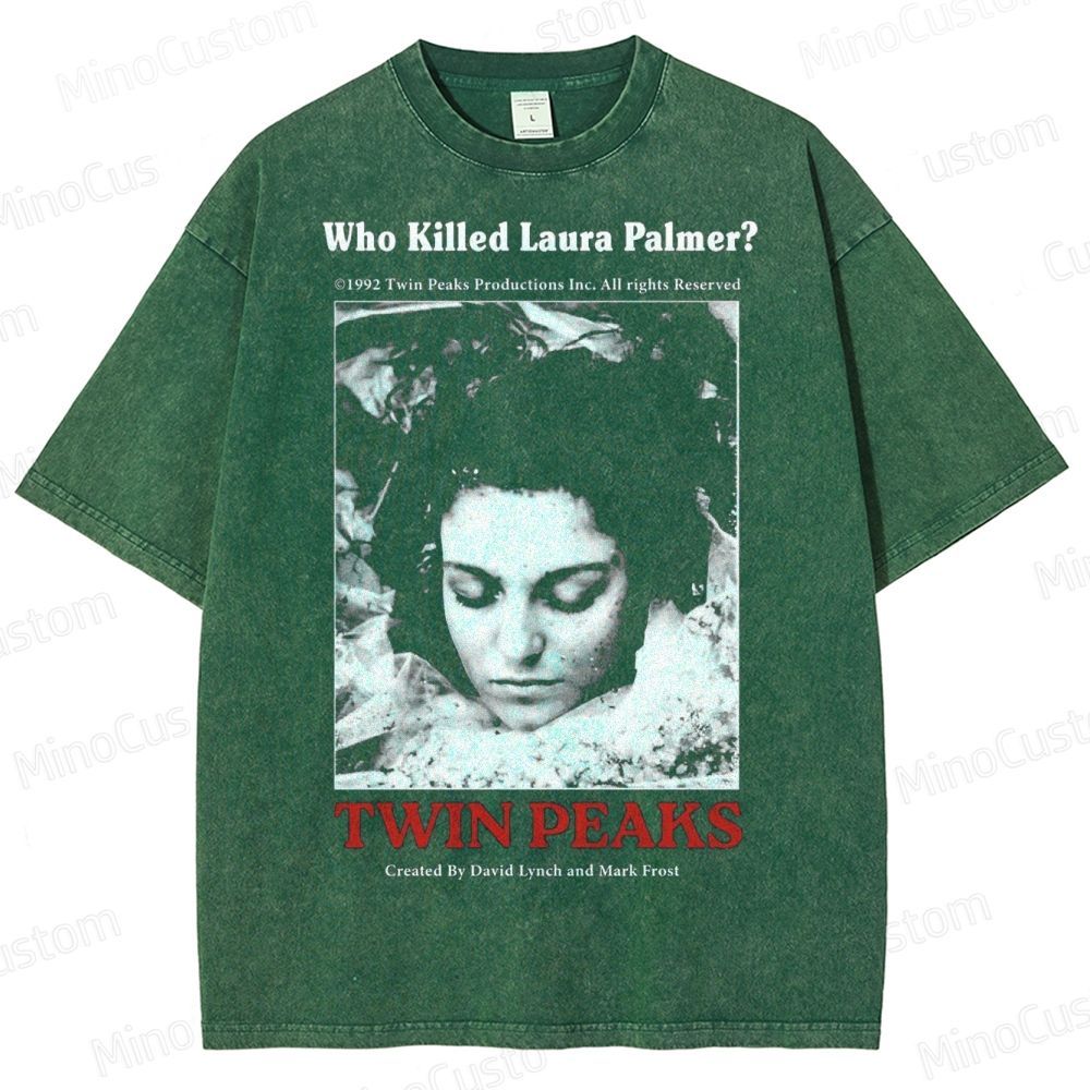 Twin Peaks Laura Dark Washed T-Shirt 