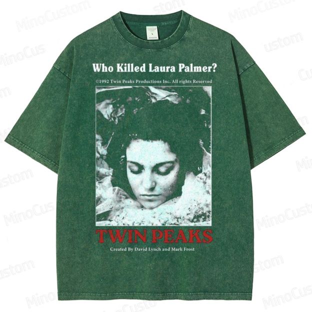Twin Peaks Laura Dark Washed T-Shirt 