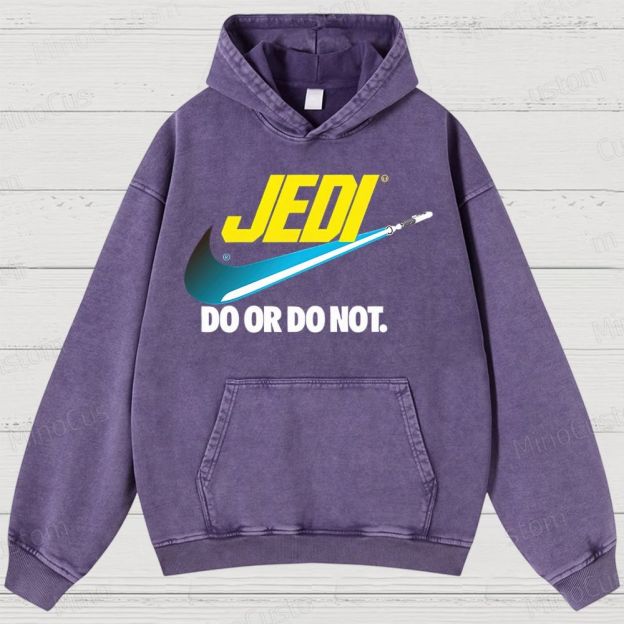 Do or do not Washed Hoodies 