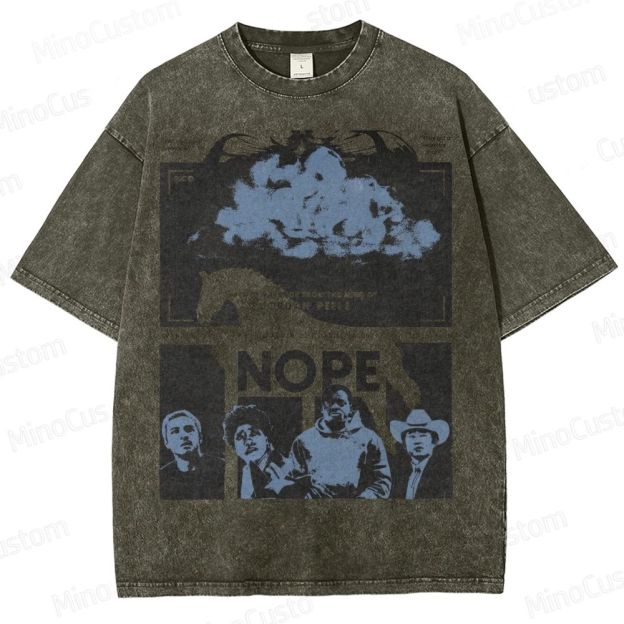 Jordan Peele Horror Film Washed T-Shirt