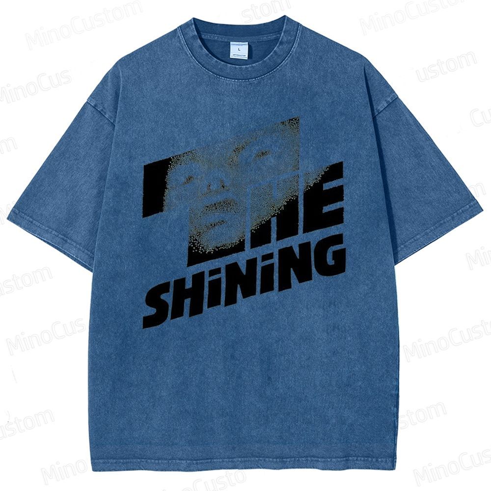 Vintage Washed The Shining Graphic Horror Thriller T - shirt