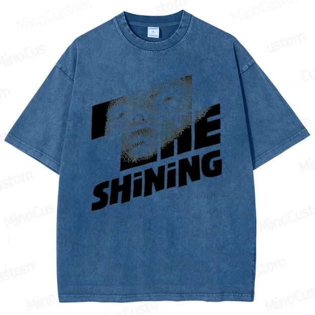 Vintage Washed The Shining Graphic Horror Thriller T - shirt