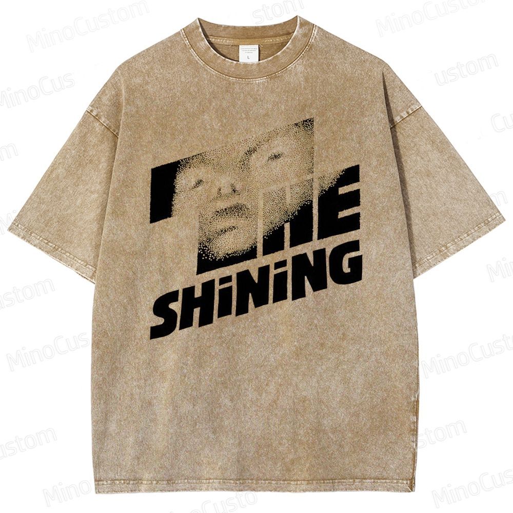 Vintage Washed The Shining Graphic Horror Thriller T - shirt