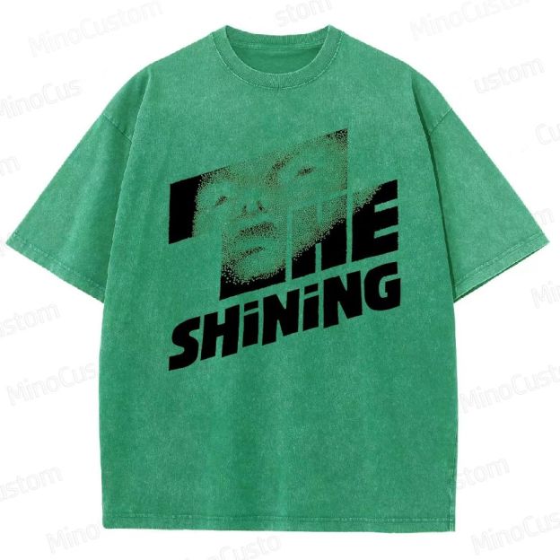 Vintage Washed The Shining Graphic Horror Thriller T - shirt
