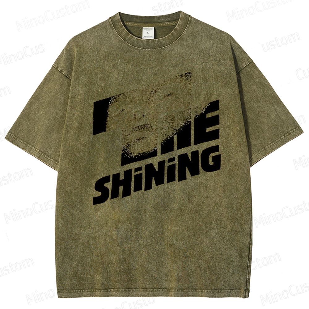 Vintage Washed The Shining Graphic Horror Thriller T - shirt