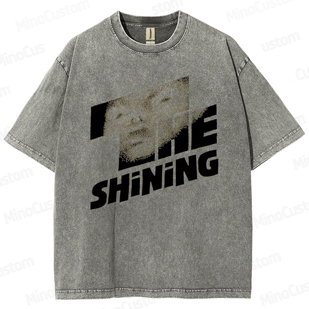 Vintage Washed The Shining Graphic Horror Thriller T - shirt