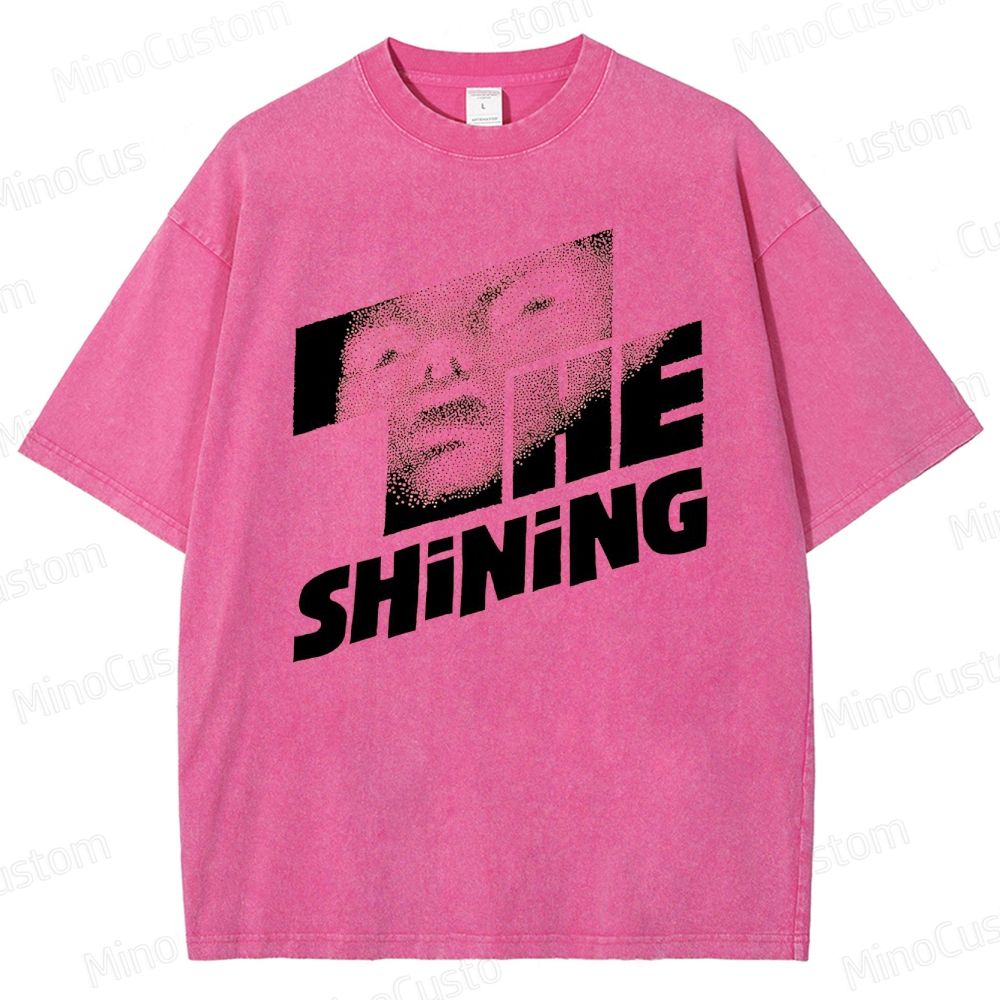 Vintage Washed The Shining Graphic Horror Thriller T - shirt
