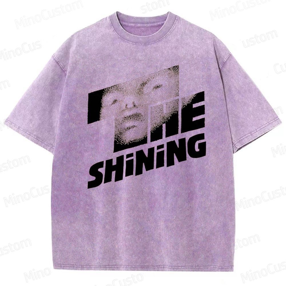 Vintage Washed The Shining Graphic Horror Thriller T - shirt