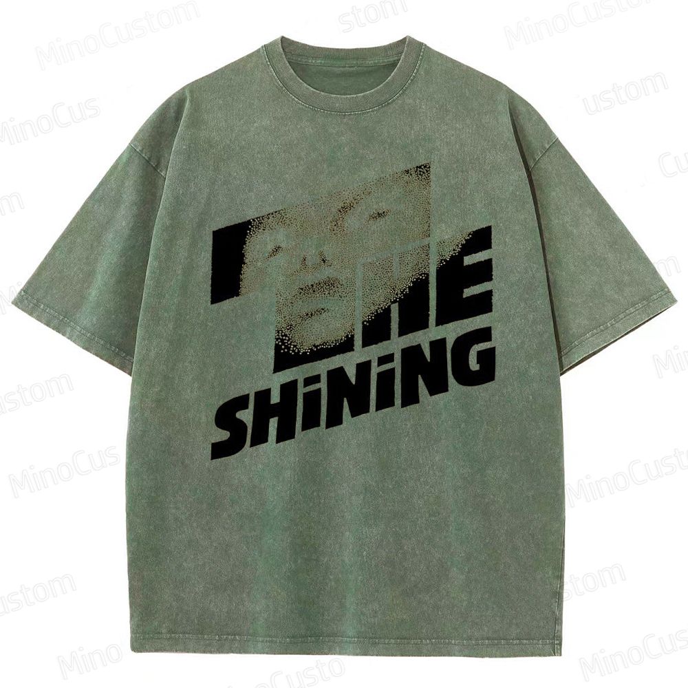 Vintage Washed The Shining Graphic Horror Thriller T - shirt