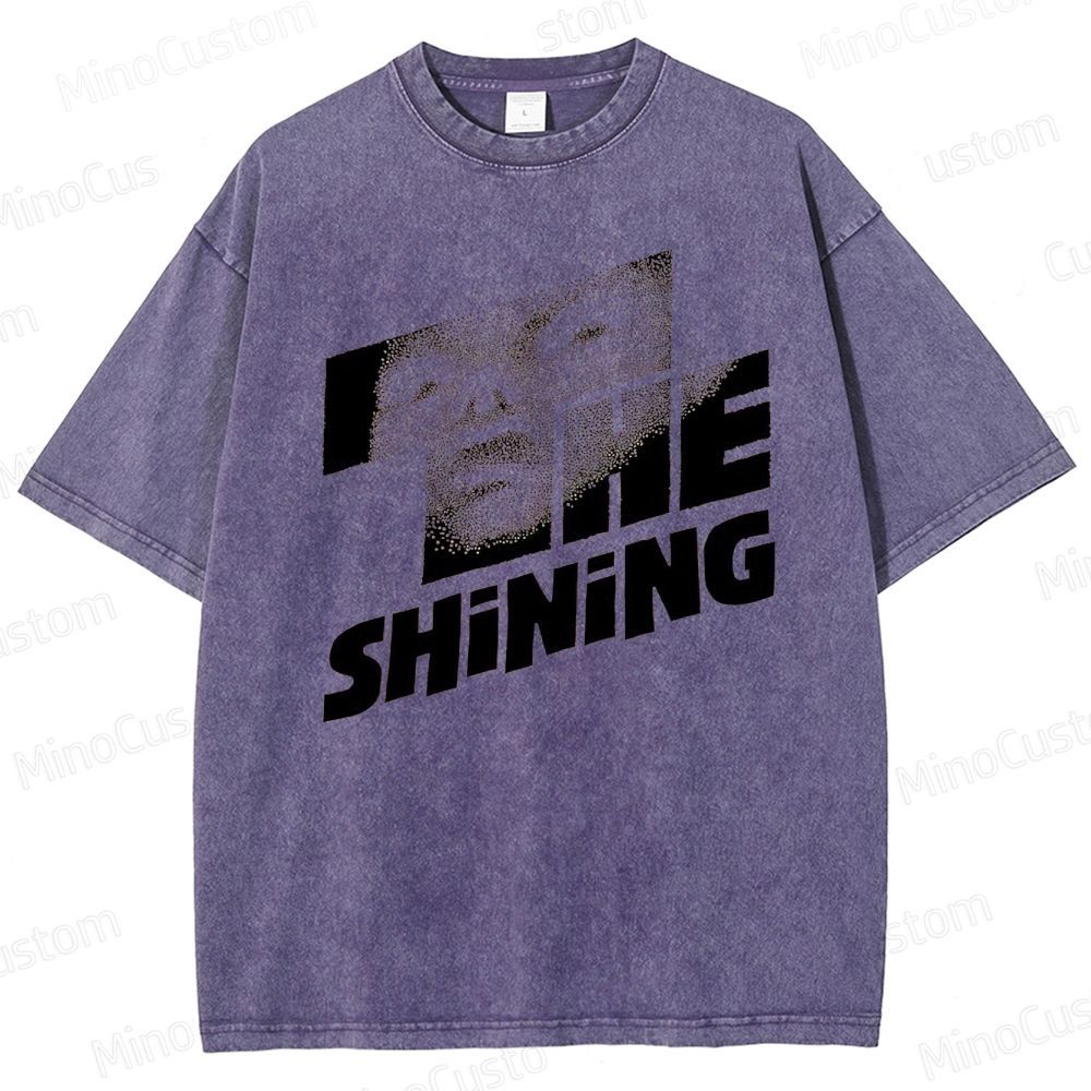 Vintage Washed The Shining Graphic Horror Thriller T - shirt