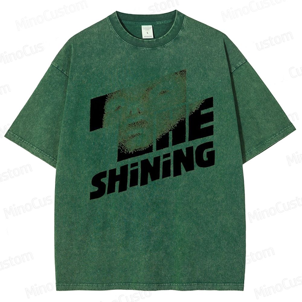 Vintage Washed The Shining Graphic Horror Thriller T - shirt
