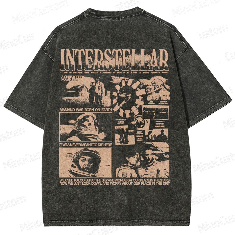 Interstellar Washed T-Shirt 