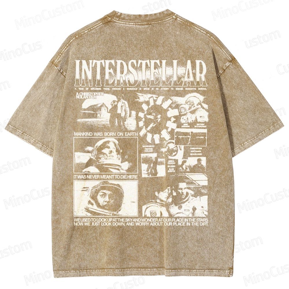 Interstellar Washed T-Shirt 
