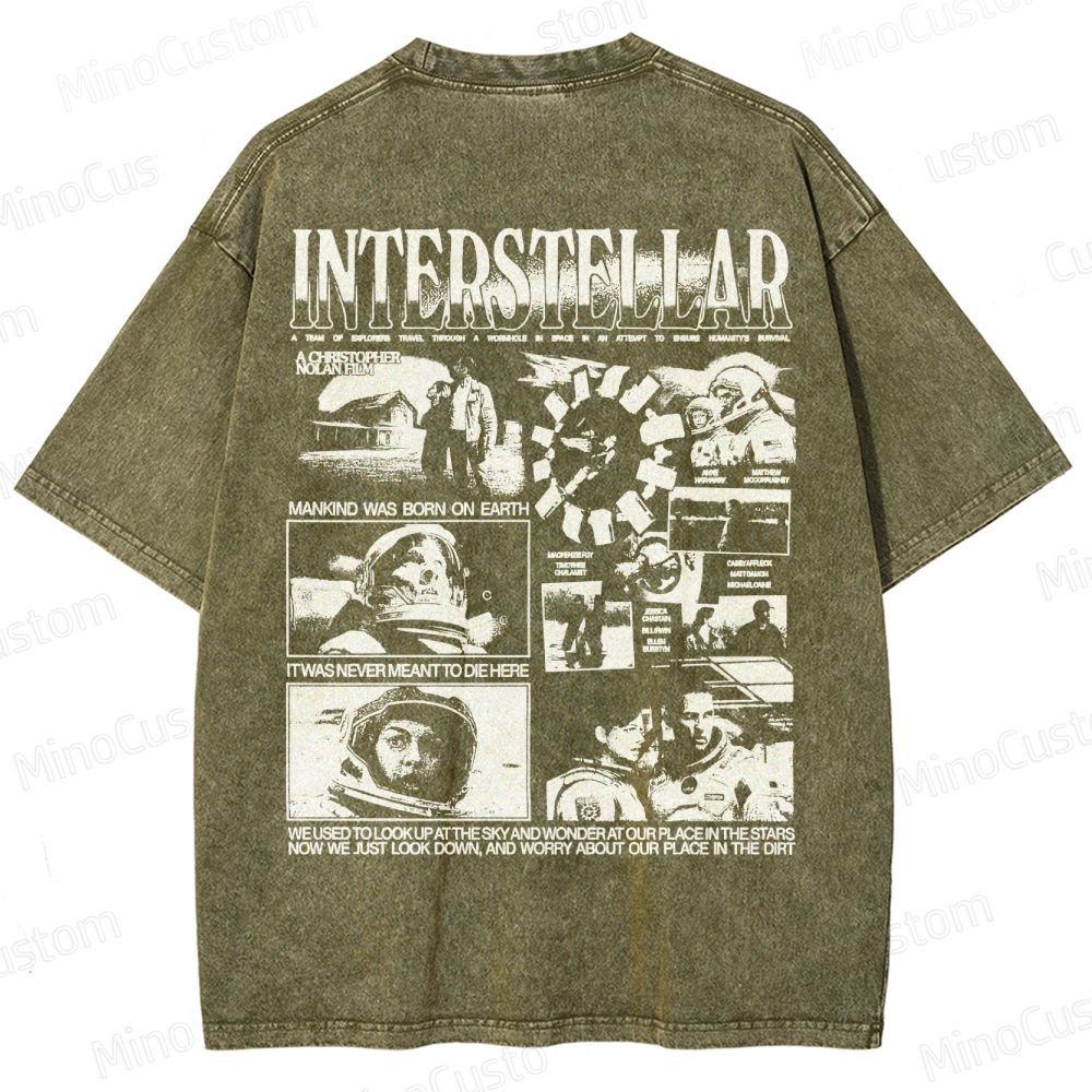 Interstellar Washed T-Shirt 