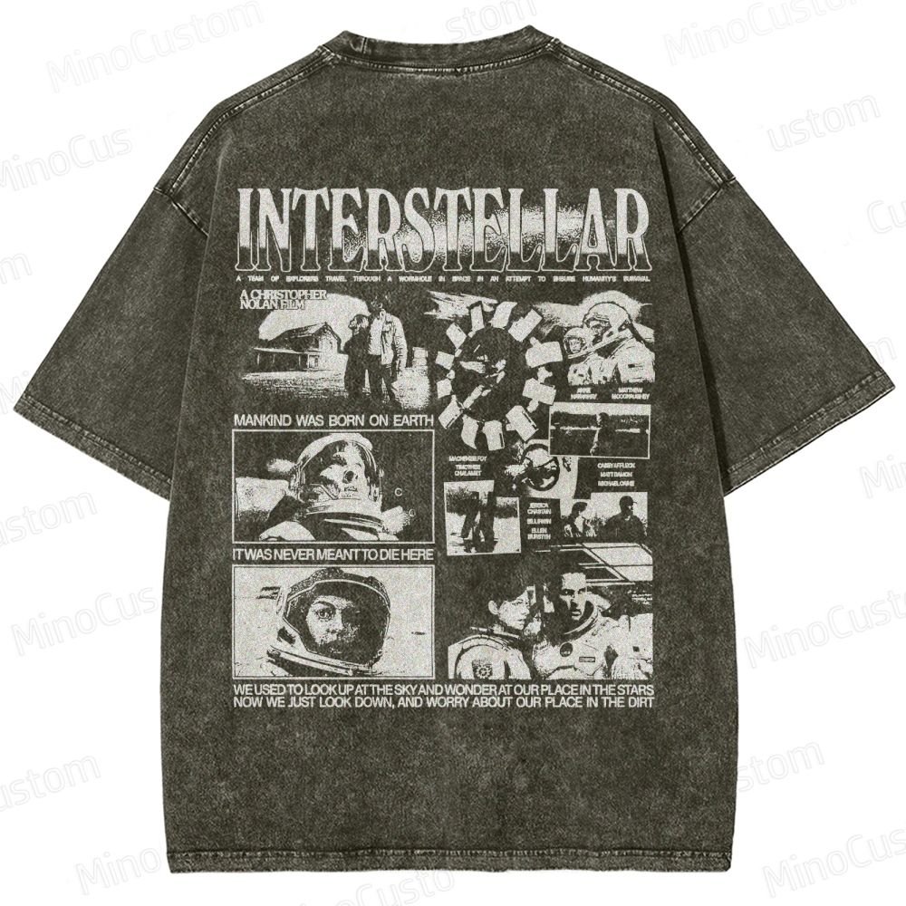 Interstellar Washed T-Shirt 