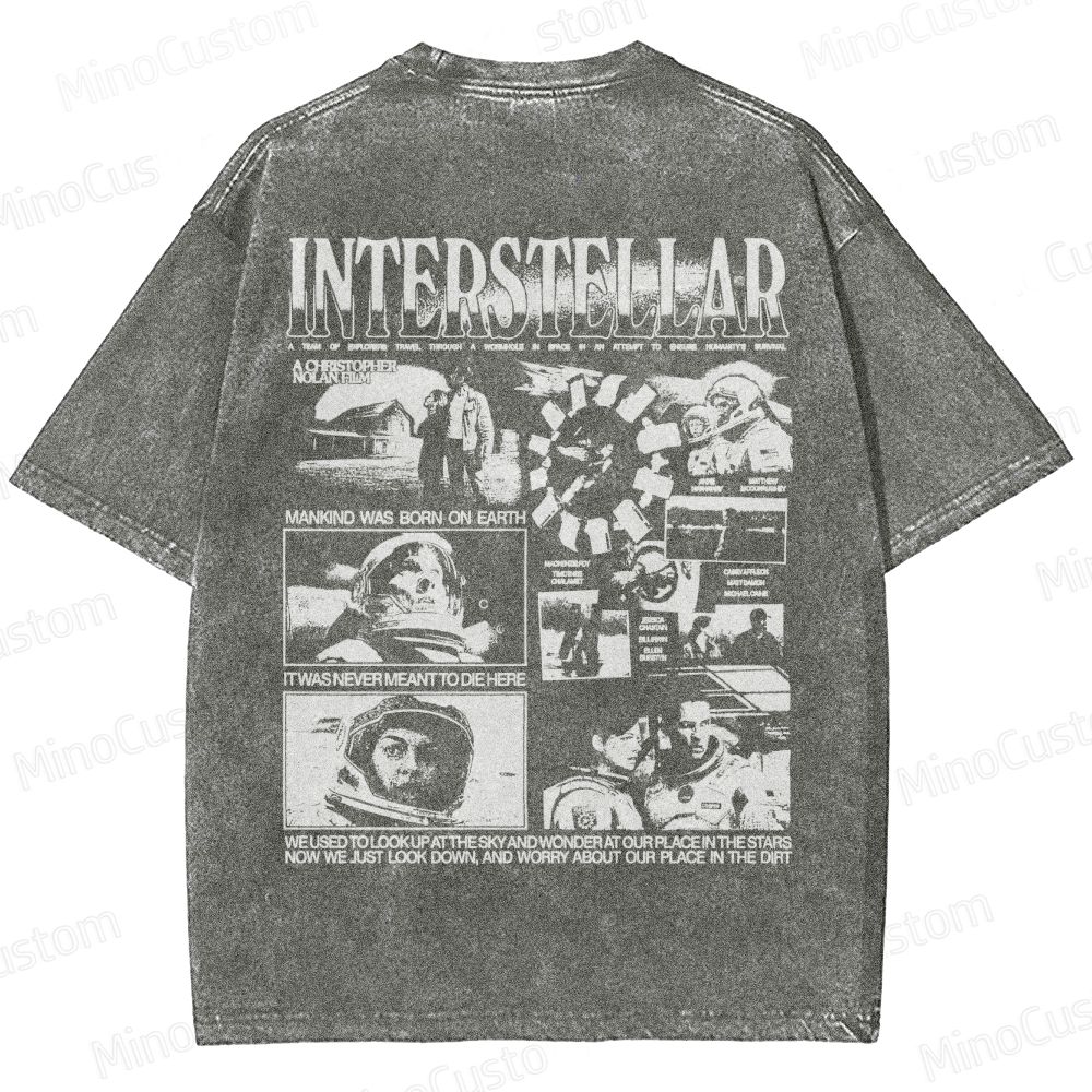 Interstellar Washed T-Shirt 