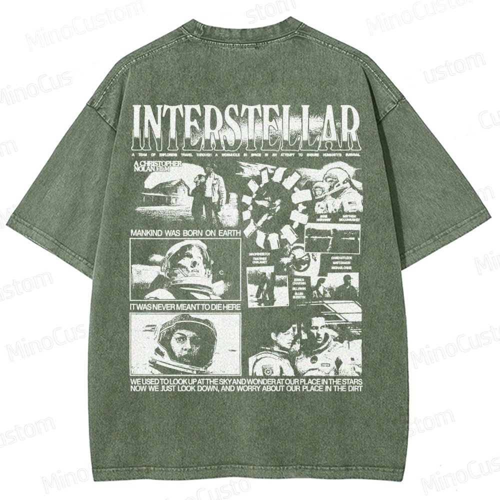 Interstellar Washed T-Shirt 