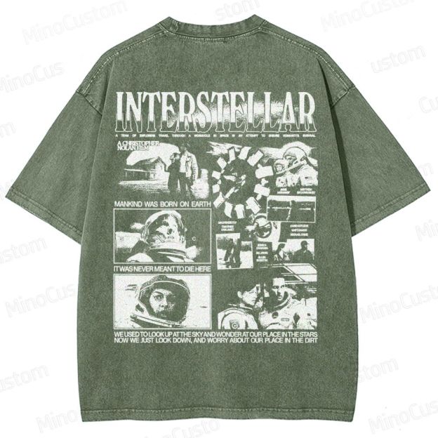 Interstellar Washed T-Shirt 
