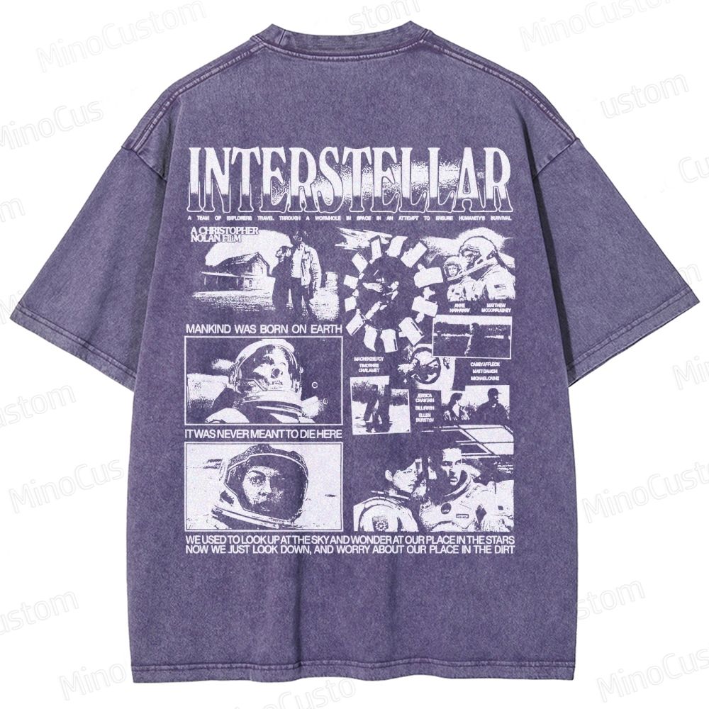 Interstellar Washed T-Shirt 