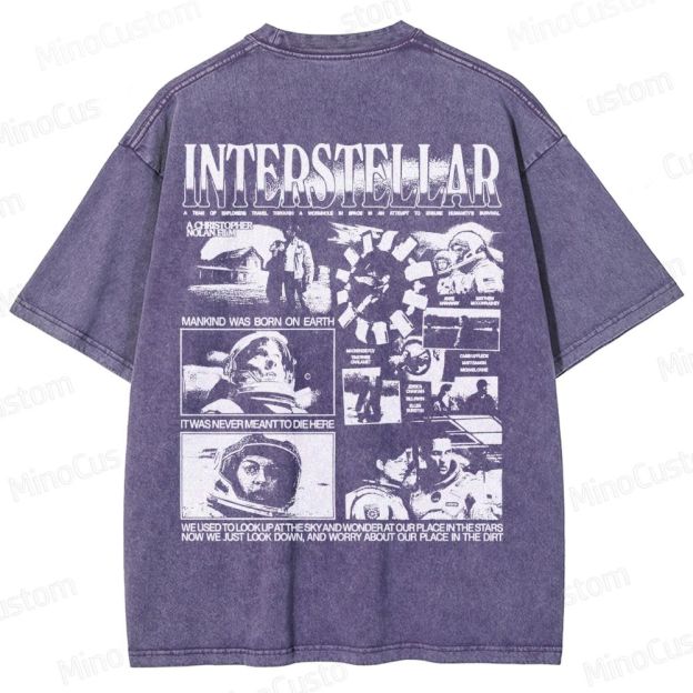 Interstellar Washed T-Shirt 